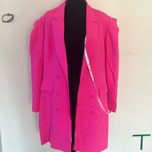 Missguided power shoulder blazer dress size size 14 US